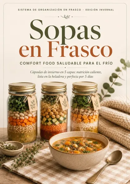 Tapa provisoria del Bono 5 Sopas en Frasco